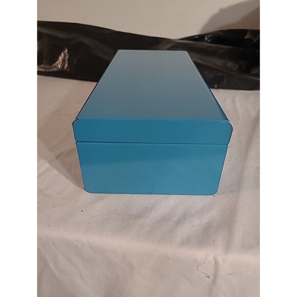 Vintage New York Life Metal Durham Policy Box w/ Combination Lock, Handle, 11.5" - Picture 5 of 9